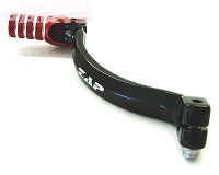 Gear lever ZAP, black/red, CR250 02-07