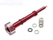 Fuel mixture screw for Keihin carbs, red
