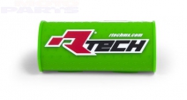 Handlebar pad RTECH, D28mm, green (for D28.6mm handlebars)