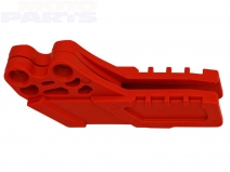 Chain guide, red, KXF250/450 06-08