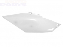Side numberplates RTECH, white, CRF250 14-17, CRF450 13-16
