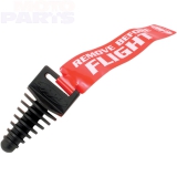 Exhaust plug FMF, black, for 4-stroke