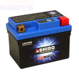 Battery SHIDO LTZ7S, 12V, 2.4Ah (LiFePO4), KTM, HSQ, KAW, YAM, BETA