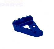 Brake pedal tip MP, aluminum, blue (universal)