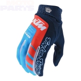 Gloves TLD Air 21, KTM Team, navy/ocean, size S