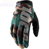 Gloves 100% Brisker, camo/black, size XL (neoprene)