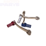 Gear lever BUD, CRF450 09-16, with blue tip