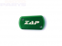 Rear brake reservior cap ZAP, green, KXF, RMZ