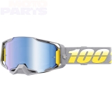 Защитные очки 100% Armega Complex, с синей зеркальной линзой