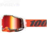 Goggles 100% Racecraft2, Schrute, with red mirror lens