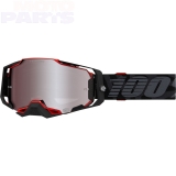 Защитные очки 100% Armega Renen, с серебристой зеркальной линзой HIPER (HDR)