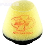 Air filter DT-1, universal, pitbike D43-47mm (2-layers)