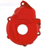 Ignition cover guard POLISPORT, red, EXCF250/350 17-23, FE250/350 17-23, MCF/ECF250/350 21-23