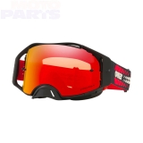Goggles OAKLEY Airbrake MX Tread Red, with Prizm Torch lens (HD)