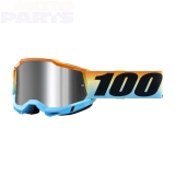 Youth goggles 100% Accuri2 Youth Sunset, with silver mirror lens