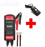 Battery charger BS BS30, 12V/3A + battery condition indicator