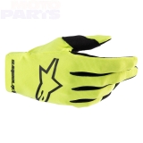 Youth gloves ALPINESTARS Radar, yellow/black, size Y-S