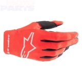 Youth gloves ALPINESTARS Radar, red/black, size Y-S