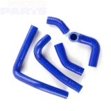 Radiator hose kit, silicone BUD, blue, CR250 01-07