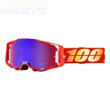 Защитные очки 100% Armega Nuketown, с синей зеркальной линзо