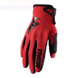 Gloves THOR S20 Sector, red/black, size L
