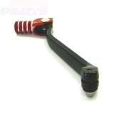 Gear lever ZAP, black/red, CR80/85 -07