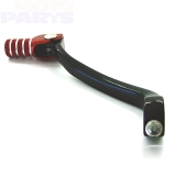 Gear lever ZAP, black/red, CRF450 02-16