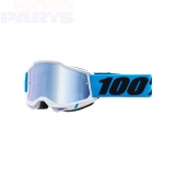 Goggles 100% Accuri2 Novel, with blue mirror lens