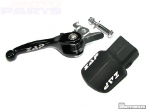 Brake lever ZAP Flex black, YZ 01-07, YZF250 01-06, YZF450 01-07, KX(F)-12, RM(Z)85-450 04-13