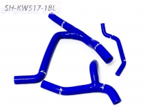 Трубы системы охлаждения KXF450 09-15, Y-Kit, синие, силиконовы