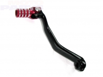 Gear lever ZAP, black/red, YZ125 96-, YZ250 89-
