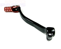 Gear lever ZAP, black/red, KXF250 04-08, RMZ250 04-06