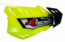 Hand guards FLX, with mounting kit, neon yellow