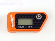 Wireless hour meter ZAP, orange (vibration)