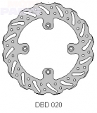 Rear brake disc DELTA, D200mm, RM85 05-19