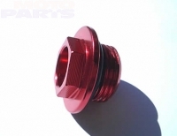 Gear box cap red KXF250/450, RMZ250 -06
