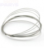 Security wire for grips, stainless ZAP, D0.8mm/1m