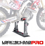 Motocikla transportēšanas statīvs RISK RACING Lock-N-Load Pro (alumīnija)