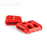 Replacement rubber jaws RISK RACING Lock-N-Load, red (pair)