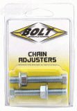 Chain adjusters- nuts and bolts