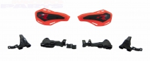 Hand guards RTECH HP1, neon orange/black (with mountings)
