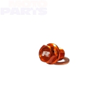 Magnetic drain bolt RFX/ZETA, orange, M12x12x1.50mm (KTM/HSQ/GG)