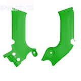 Frame protectors POLISPORT, green, KXF250 21-24, KXF450 19-23