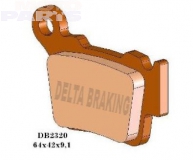 Brake pads DELTA OR-D, rear - SX(F)125-450 04-24, TC/FC/FC/FE 14-24